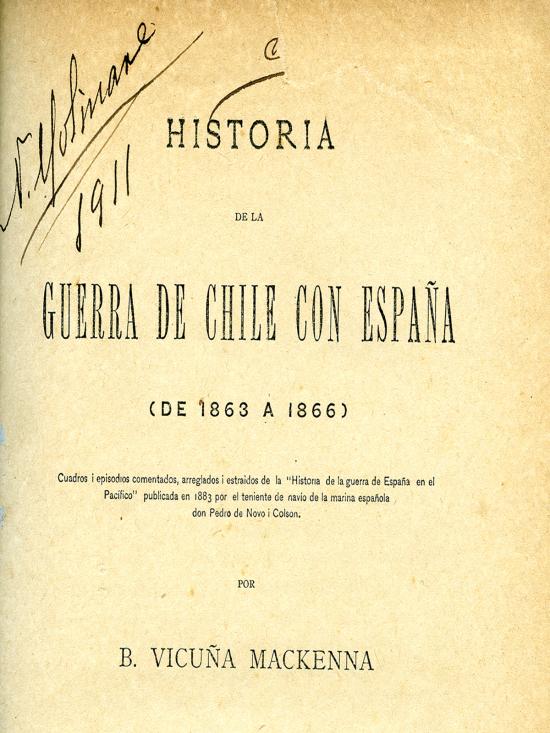 Historia de la Guerra de Chile con España